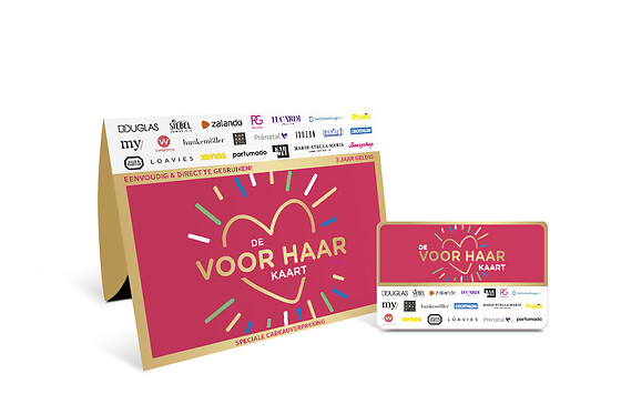 DE Cadeaukaart Voor Haar