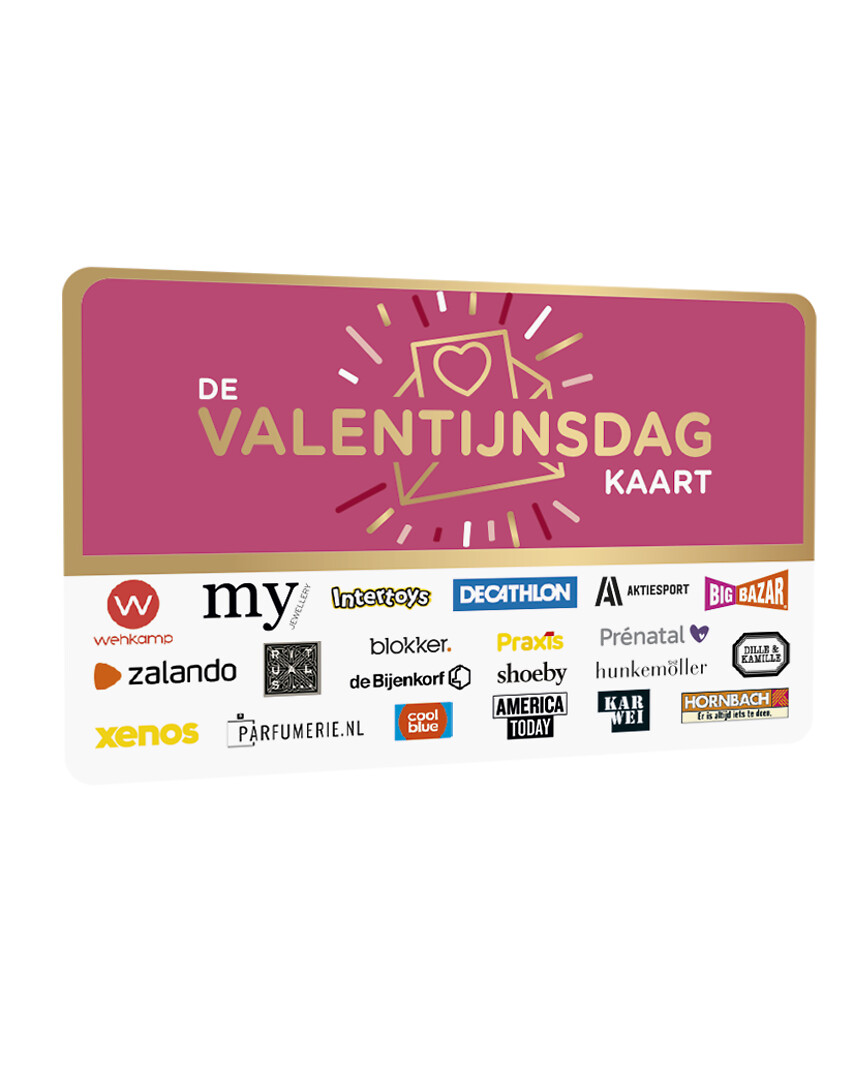 DE Cadeaukaart Valentijnsdag