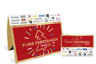 DE Cadeaukaart Fijne Feestdagen